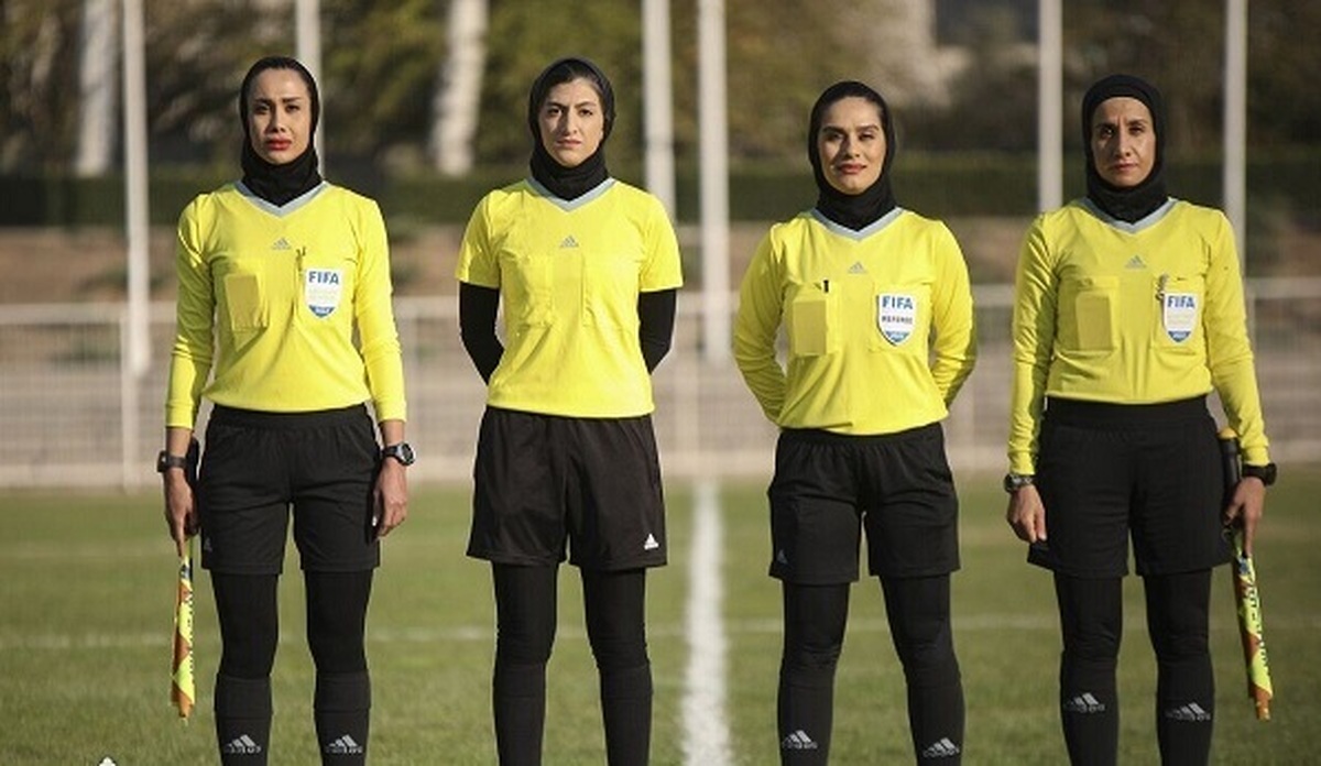 قضاوت این داوران زن ایرانی در انتخابی جام ملت‌ها