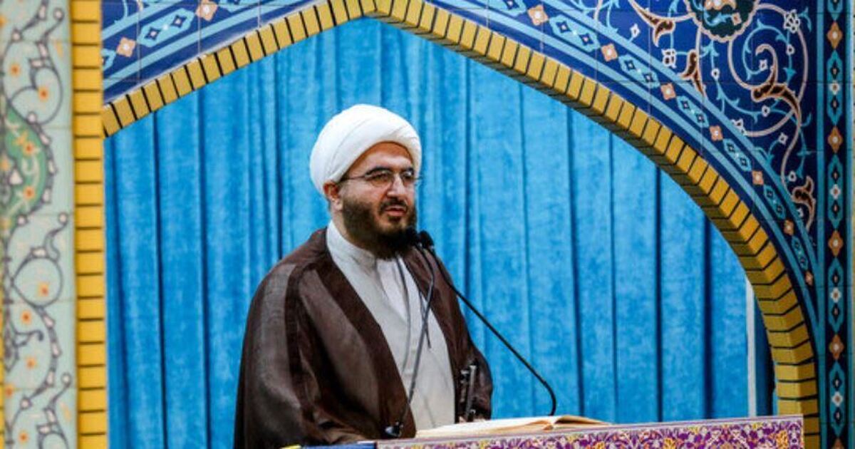 تذکر امام جمعه موقت تهران به شعاردهندگان در نماز جمعه تذکر امام جمعه موقت تهران به شعاردهندگان در نماز جمعه