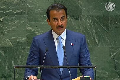 امیر قطر در مجمع عمومی سازمان ملل: حمله به قطر «تروریسم دولتی» است