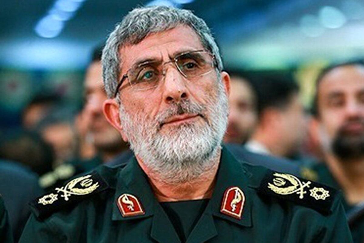 شایعات اسرائیل درباره سردار ایرانی/ قاآنی واکنش نشان داد