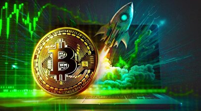 بیت کوین رکوردشکنی کرد/ پادشاه رمزارزها در قله+ نمودار