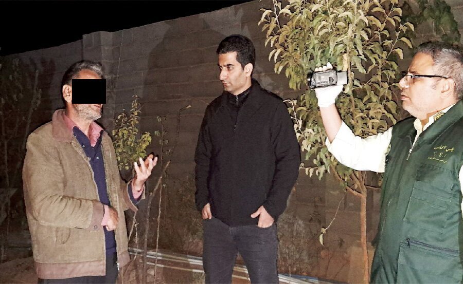 مرد عصبانی سر پسرش را متلاشی کرد/ عکس ۱۸+