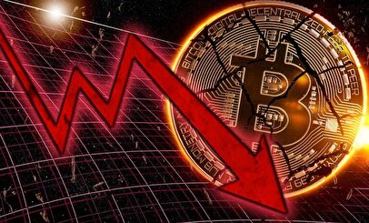 سقوط بیتکوین از قله تاریخی / پادشاه رمزارزها عقب نشست