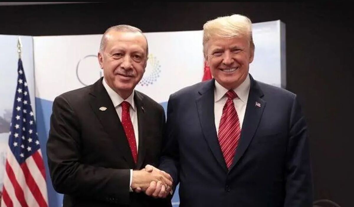 طعنه عجیب ترامپ به اردوغان درمورد همسرش + فیلم