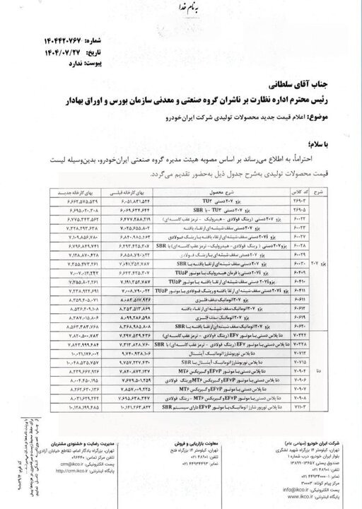 آیا افزایش قیمت کارخانه خودرو قطعی است؟