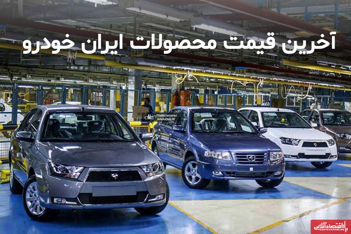 قیمت محصولات ایران خودرو رسما افزایش یافت / رشد ۷۵ میلیون تومانی قیمت پژو ۲۰۷ +جدول قیمت محصولات ایران خودرو رسما افزایش یافت / رشد ۷۵ میلیون تومانی قیمت پژو ۲۰۷ +جدول