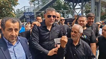 تصویر تازه علی دایی و خواننده لس آنجلسی در کنار هم