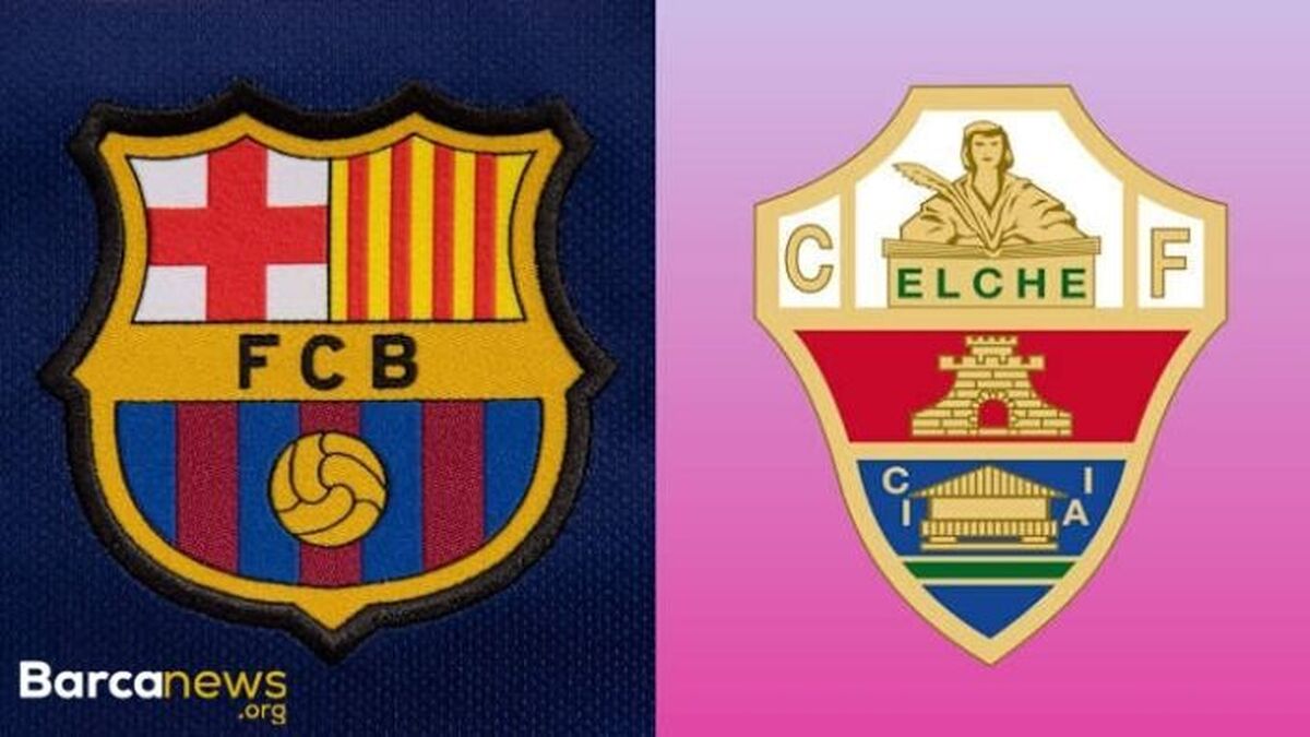 بارسلونا ـ الچه / گل‌ها و لحظات جذاب بازی + فیلم