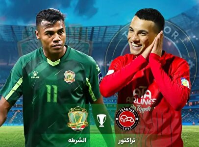 گل دوم تراکتور به الشرطه مردود اعلام شد + فیلم