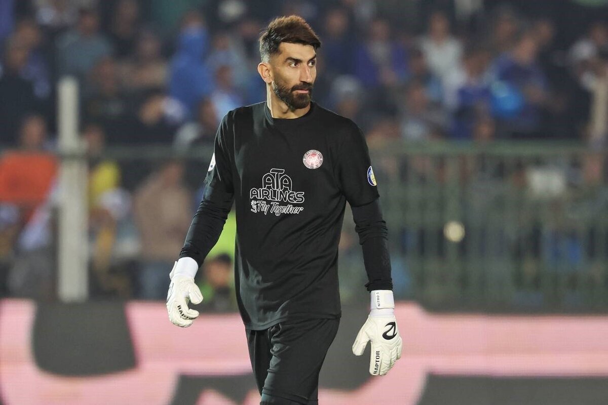 بیرانوند بهترین بازیکن دیدار تراکتور- الشرطه