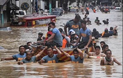طوفان سهمگین کالماگی در فیلیپین/ ۱۵۰ هزار نفر آواره شدند