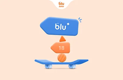 کاربران بلوجونیور با ورود به ۱۸ سالگی می‌توانند حساب خود را به بلو منتقل کنند