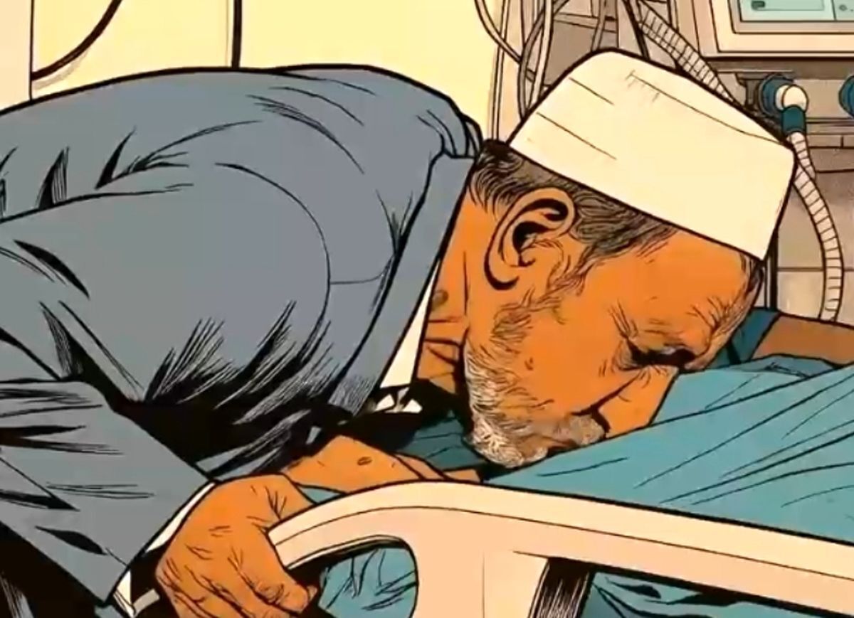 مروری بر زندگی صابر کاظمی با صدای محسن چاوشی! + فیلم