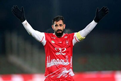 رقص معروف کنعانی زادگان مقابل هواداران پرسپولیس + فیلم