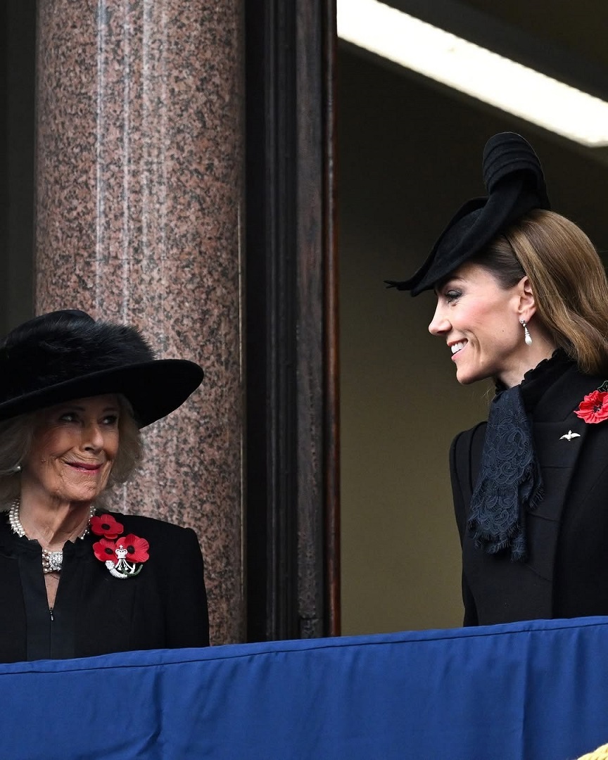 استایل مشکی کیت میدلتون در مراسم سرباز گمنام، چشمها را خیره کرد+ عکس استایل مشکی کیت میدلتون در مراسم سرباز گمنام، چشمها را خیره کرد+ عکس