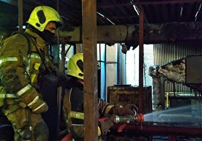 وقوع آتش‌سوزی در خوابگاه دانشگاه تهران+ عکس