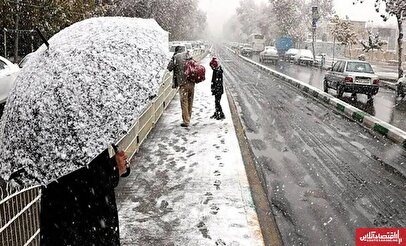 بارش برف و باران از فردا شنبه ۲۴ آبان ۱۴۰۴ / آسمان کدام استان‌ها برفی می‌شود؟ + نقشه هواشناسی