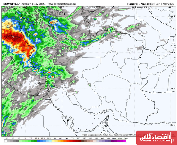 آغاز بارش برف و باران با ورود سامانه بارشی جدید / در این استانها ۳۰ سانتیمتر برف میبارد آغاز بارش برف و باران با ورود سامانه بارشی جدید / در این استانها ۳۰ سانتیمتر برف میبارد