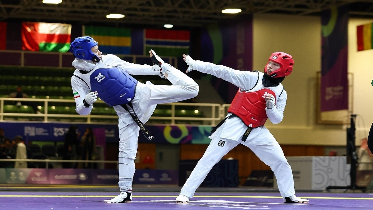 کسب دومین برنز تکواندو ایران توسط هستی محمدی در ریاض+ فیلم