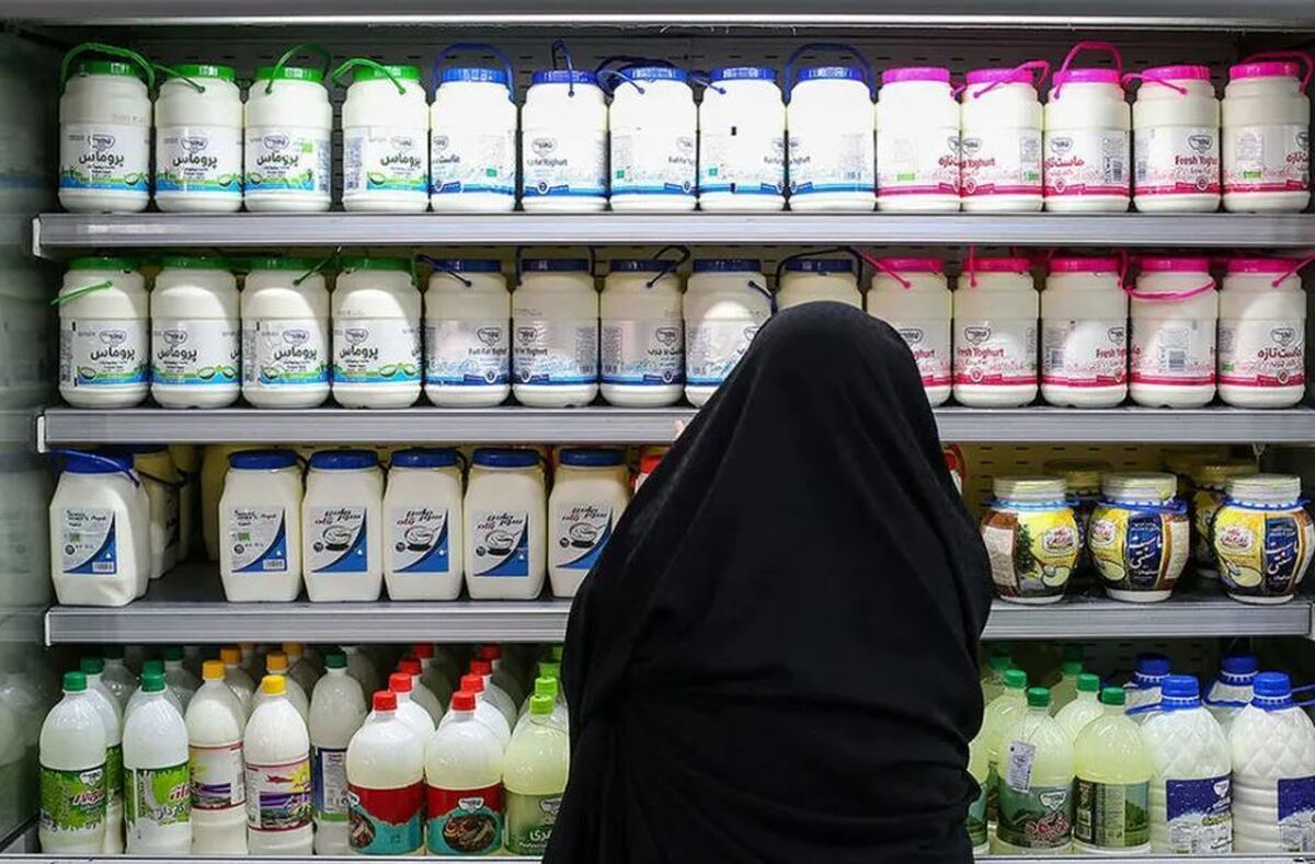 قیمت لبنیات سر به فلک کشید/ افزایش قیمت خودسرانه ۵۰ تا ۶۰ درصدی