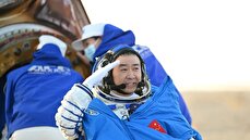 بازگشت فضانوردان چینی و چهار موش از «کاخ آسمانی» / پس از ۲۰۰ روز اقامت + فیلم