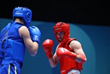 احترام نظامی عرفان محرمی در مراسم اهدای مدال+ فیلم