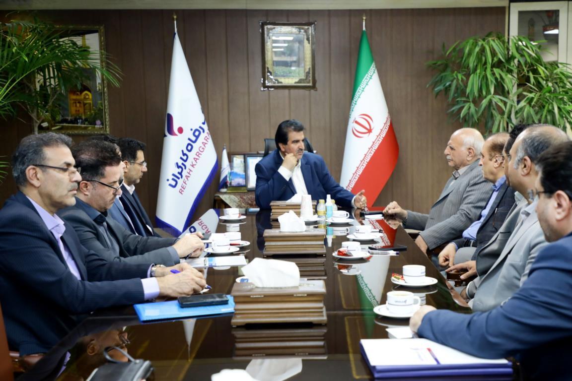 امضای تفاهمنامه همکاری بانک رفاه کارگران و اتاق اصناف برای حمایت از واحدهای صنفی امضای تفاهمنامه همکاری بانک رفاه کارگران و اتاق اصناف برای حمایت از واحدهای صنفی