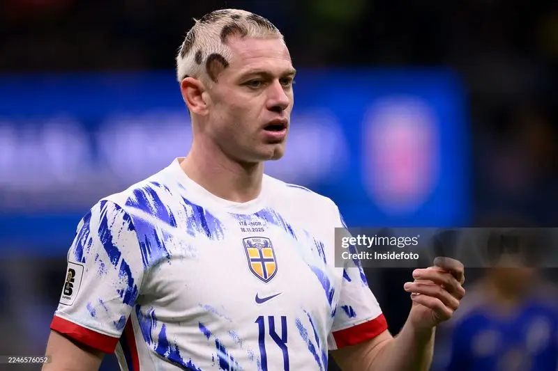 مدل موی پلنگی مدافع تیم ملی نروژ