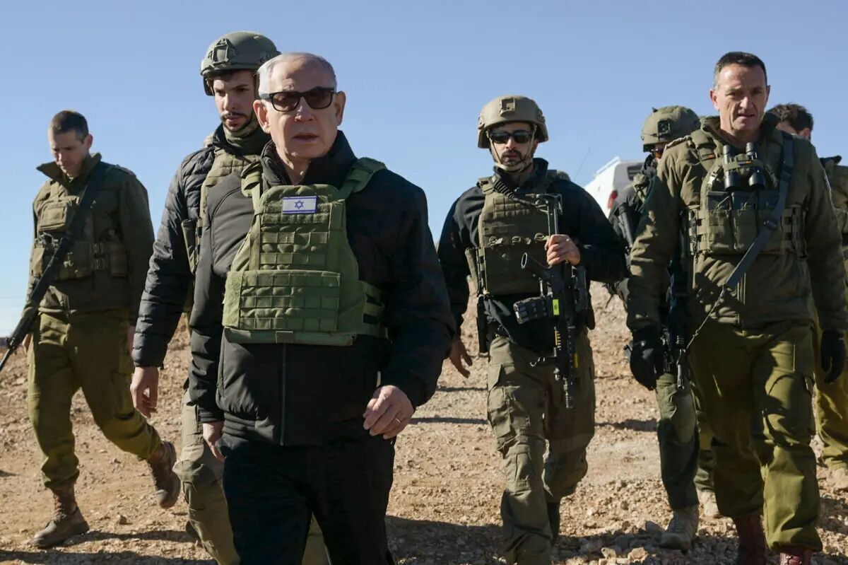 یک اتفاق عجیب در تاریخ خاورمیانه/ نتانیاهو وارد سوریه شد + فیلم