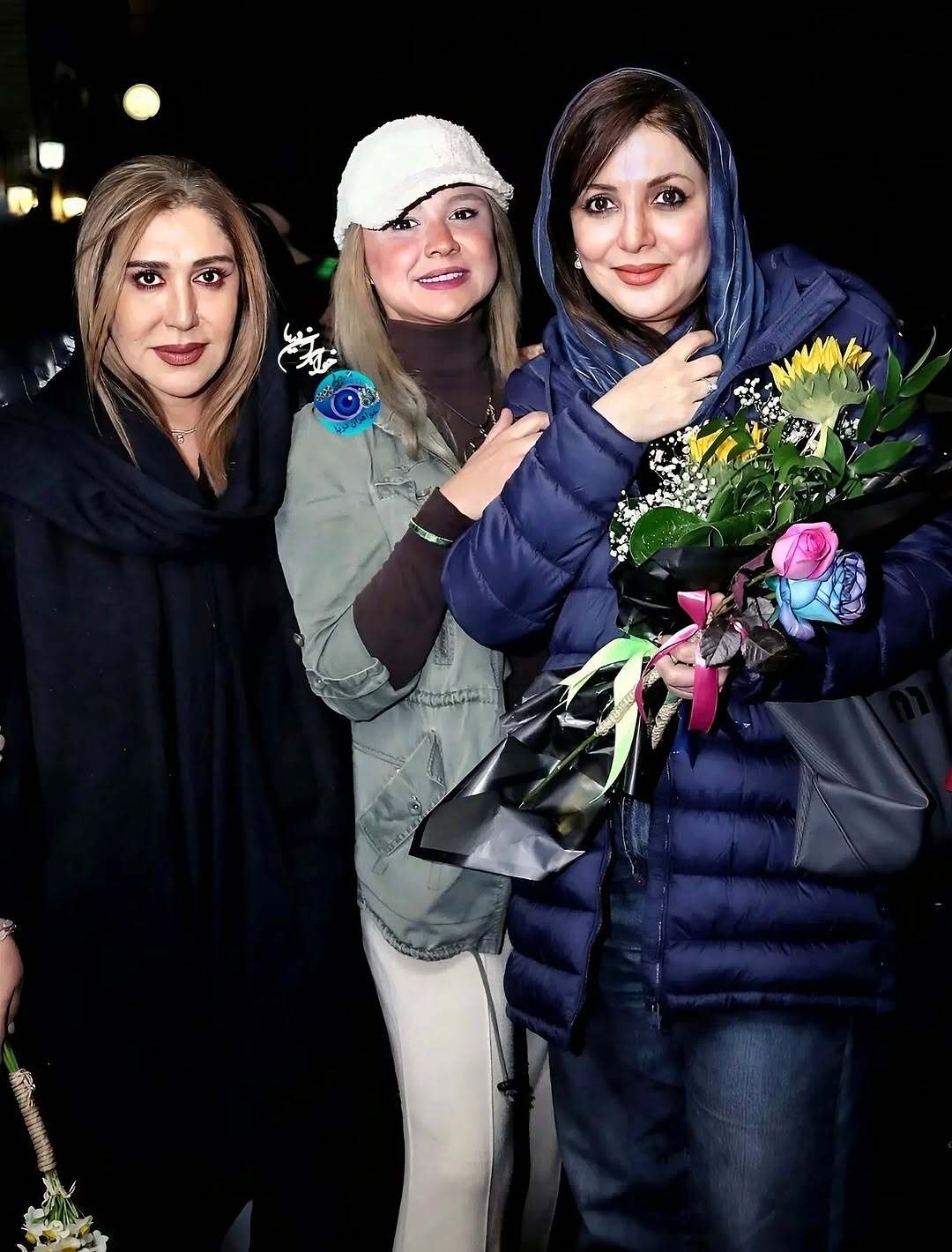 دورهمی بازیگران سریال لیسانسه‌ها با استایل پاییزی