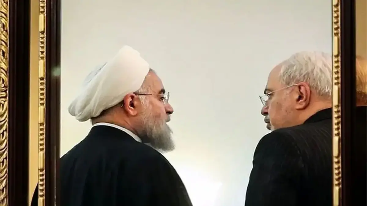 اقدام عجیب صداوسیما علیه ظریف و روحانی+ عکس