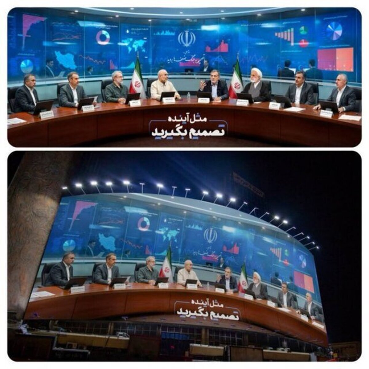 واکنش قالیباف به دیوارنگاره جدید میدان ولی‌عصر