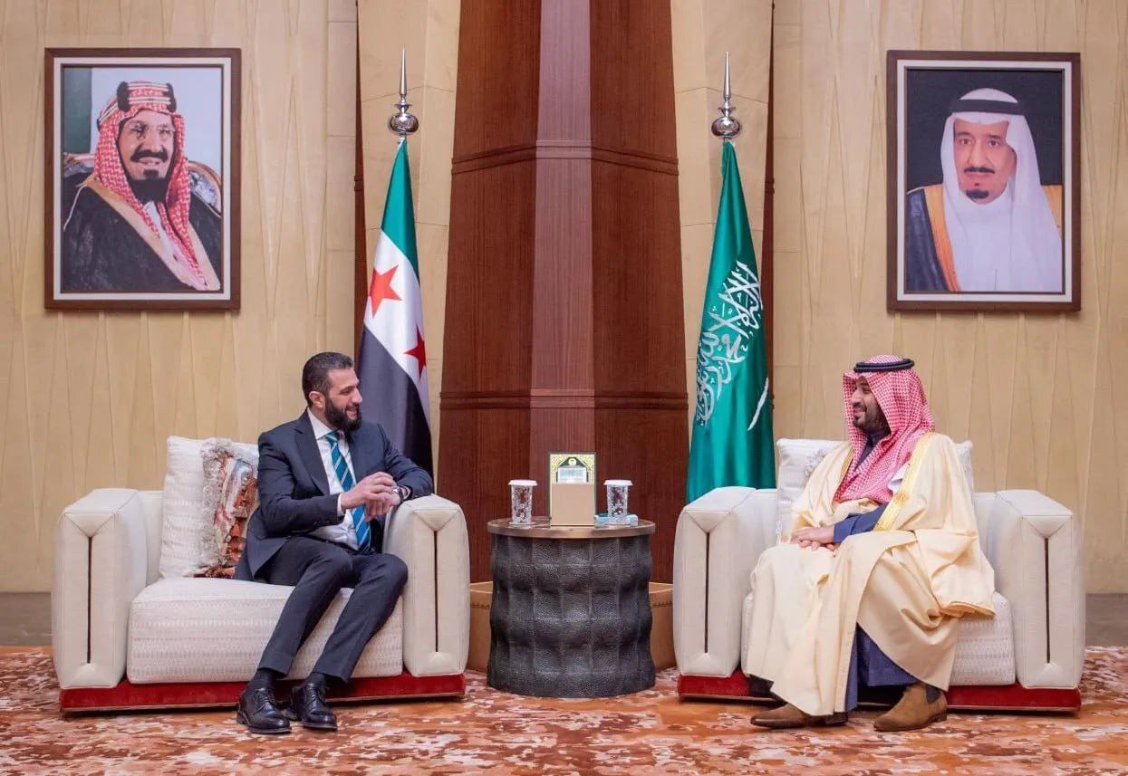 دیدار الجولانی با بن سلمان در ریاض