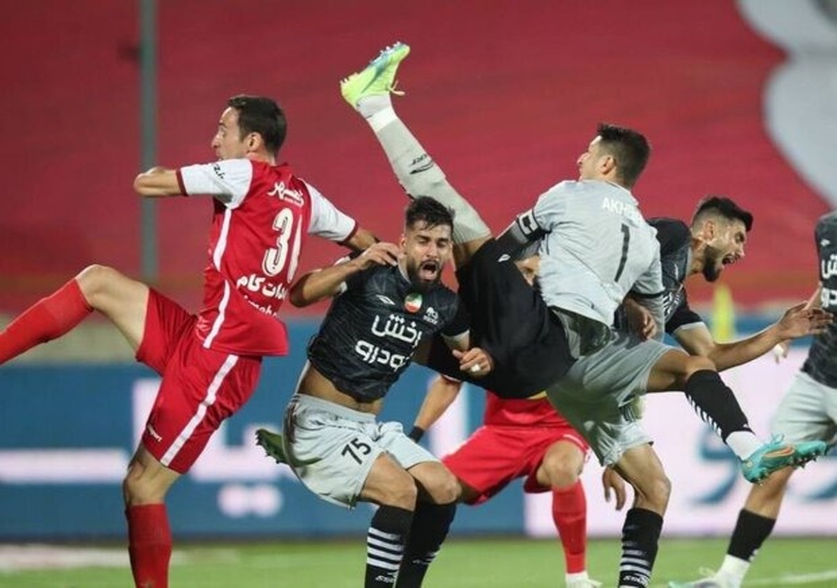 گل اول تراکتور به پرسپولیس در دقیقه ۸۹ + فیلم