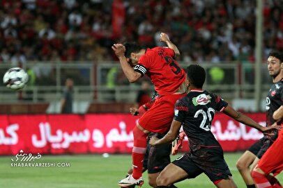 گل اول تراکتور به پرسپولیس در دقیقه ۸۹ + فیلم