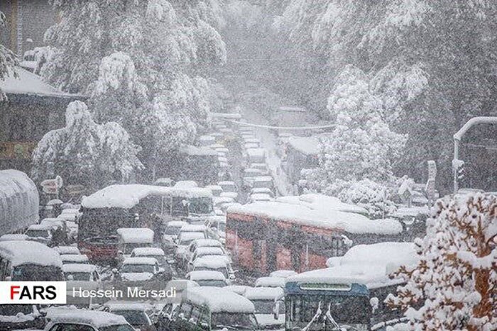 بارش سنگین برف مردم تهران را شوکه کرد + عکس بارش سنگین برف مردم تهران را شوکه کرد + عکس