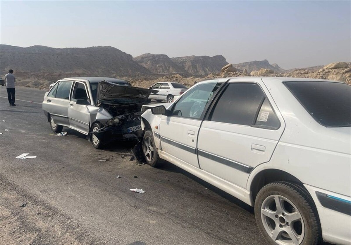 ویدیوی تصادف فجیع خودروی همسر اسماعیل سقاب اصفهانی منتشر شد