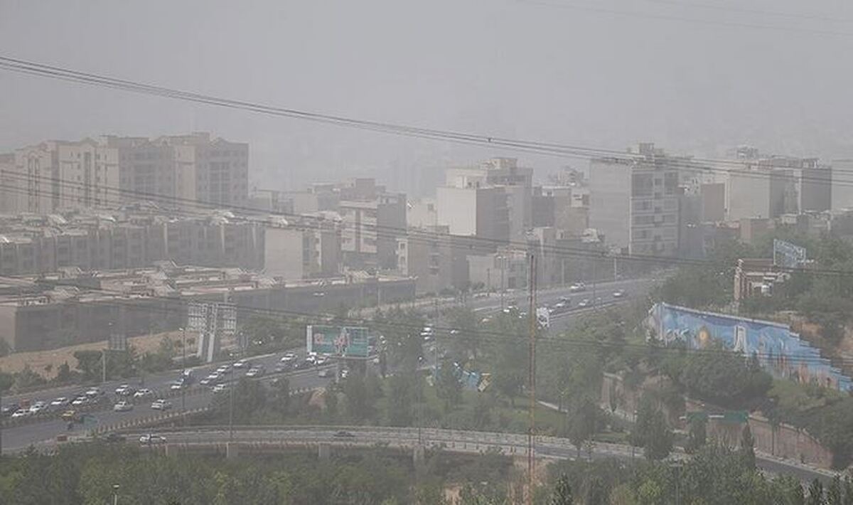 شاخص آلودگی هوای تهران بعدازظهر امروز دوشنبه ۱۰ آذر ۱۴۰۴ + نقشه آلودگی مناطق منتشر شد