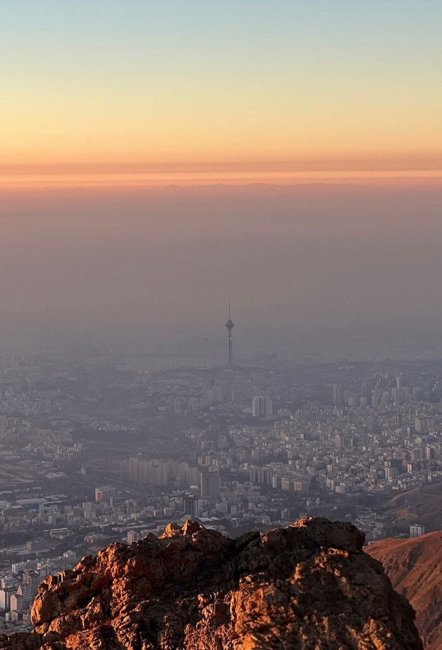 صبح آخرالزمانی تهران! + عکس