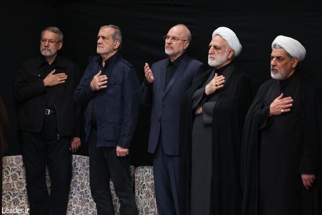 حضور سران قوا در یک مراسم خصوصی