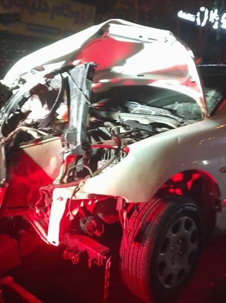 تصادف زنجیرهای در بزرگراه باقری به دنبال واژگونی پژو ۲۰۶ + تصاویر تصادف زنجیرهای در بزرگراه باقری به دنبال واژگونی پژو ۲۰۶ + تصاویر