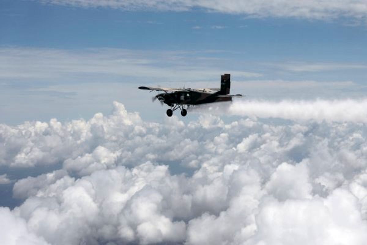 نحوه بارورسازی ابرها توسط سپاه / آسمان ایران بارانی می‌شود + فیلم