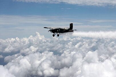 نحوه بارورسازی ابرها توسط سپاه / آسمان ایران بارانی می‌شود + فیلم