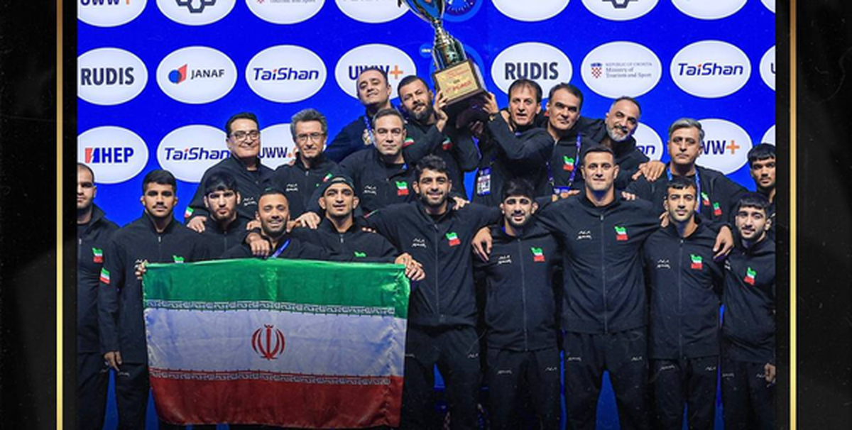 کشتی فرنگی ایران بهترین تیم جهان در سال ۲۰۲۵ شد