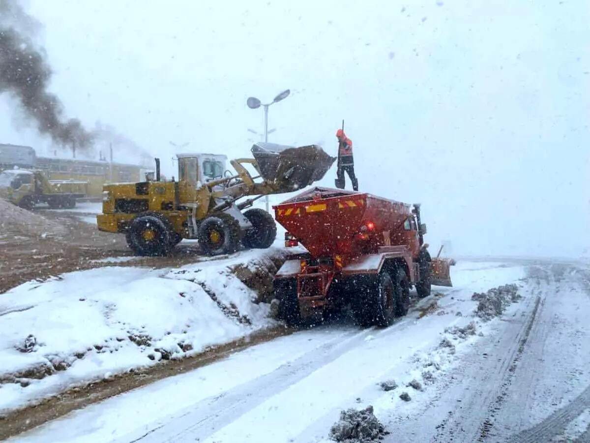 بارش برف شدید ۲ روزه در تهران / کولاک برف در راه است