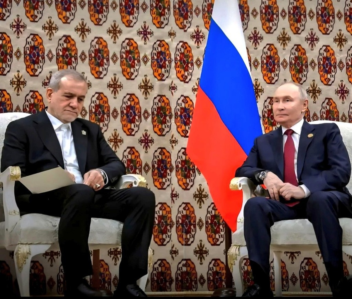 سوتی جنجالی پزشکیان مقابل پوتین