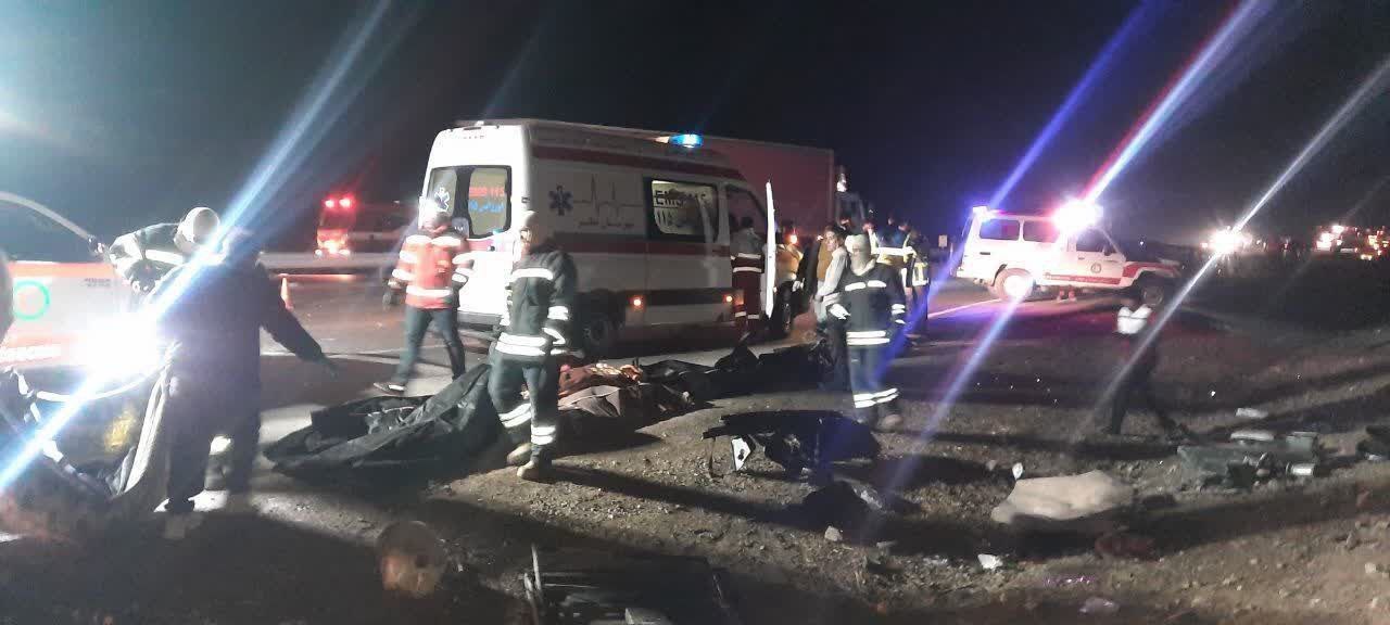 آخرین آمار قربانیان حادثه جاده نطنز-اصفهان+ فیلم آخرین آمار قربانیان حادثه جاده نطنز-اصفهان+ فیلم