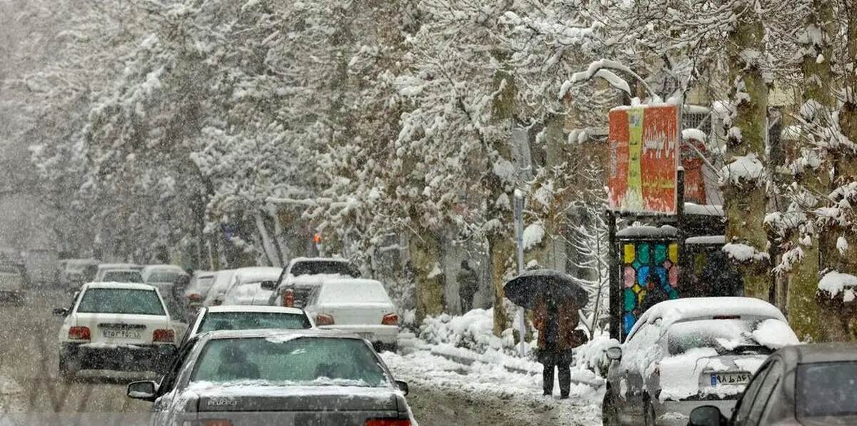 بارش برف و باران در ۹ استان از امروز جمعه / هشدار لغزندگی جاده ها در ۱۹ استان
