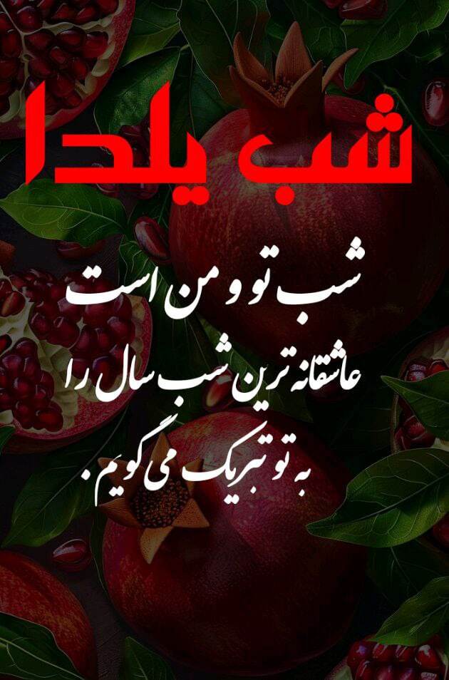 پیام تبریک شب یلدا ۱۴۰۴ / پیام‌های تبریک رسمی، ادبی، عاشقانه برای همسر، دوست و همکار + عکس