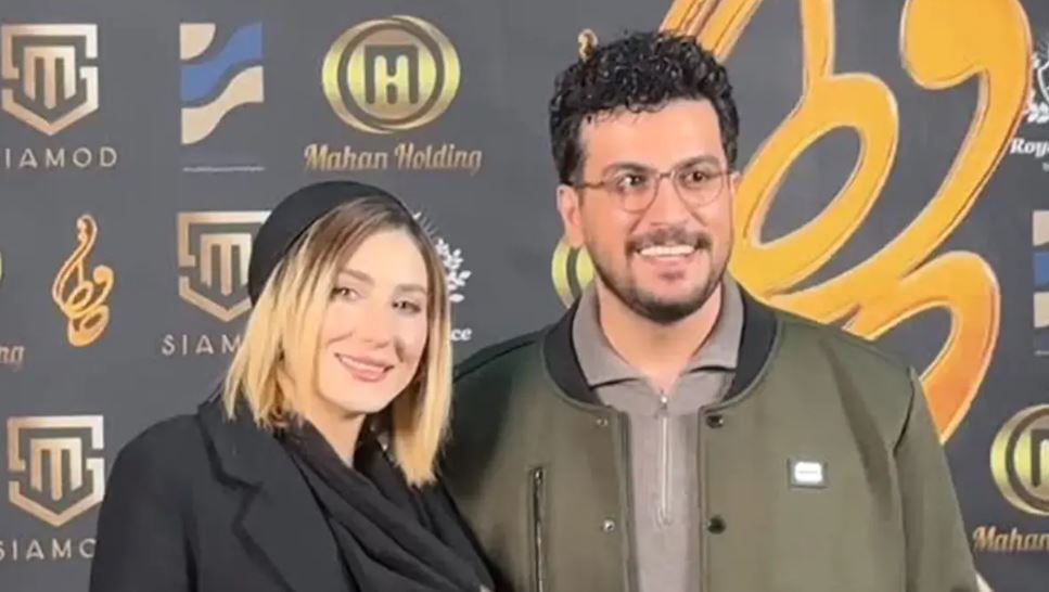 امیرحسین قیاسی و همسرش در جشن حافظ + فیلم امیرحسین قیاسی و همسرش در جشن حافظ + فیلم